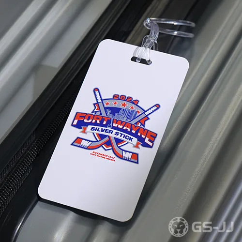 Custom FORT WAYNE Full Color Plastic Luggagge Tags Custom FORT WAYNE Full Color Plastic Luggagge Tags