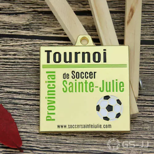 Custom Gold Soccer Medals Custom Gold Soccer Medals