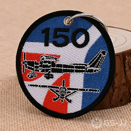 Custom Military Style Embroidered Keychains Custom Military Style Embroidered Keychains