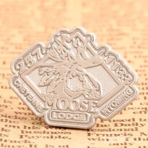 Custom Moose Pins Custom Moose Pins