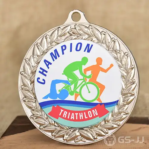Custom Printed Medals for Triathlon Custom Printed Medals for Triathlon