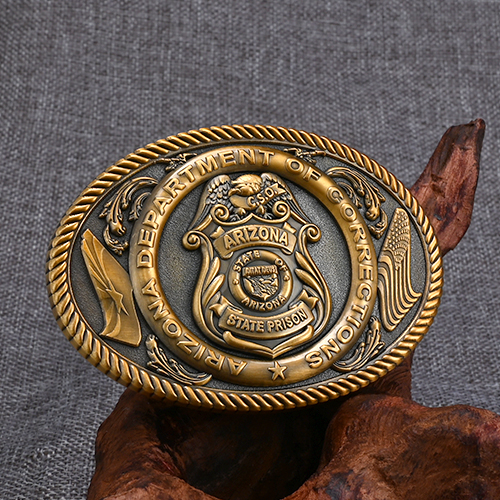 Custom Prison Antique Belt Buckles