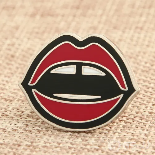 Custom Sexy Red Lips Pins Custom Sexy Red Lips Pins