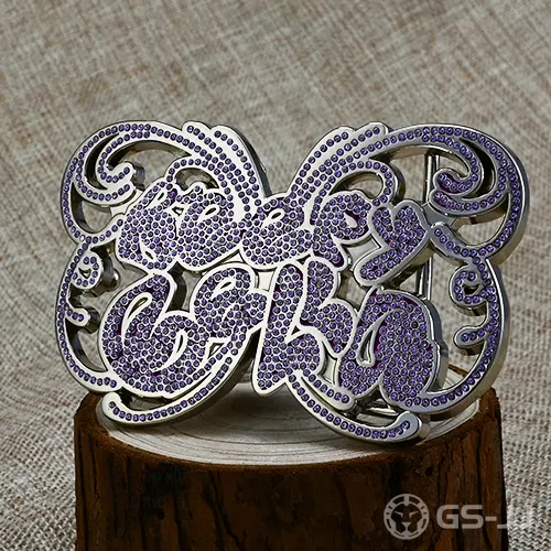 Custom Shiny Butterfly Belt Buckles Custom Shiny Butterfly Belt Buckles