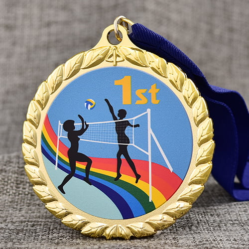 Custom Tennis Printed Medals