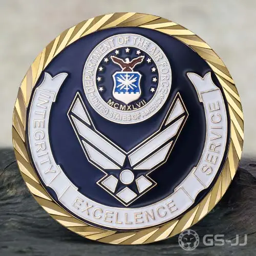 Customizable Air Force Challenge Coins Customizable Air Force Challenge Coins