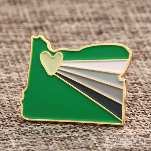 Cut Heart Custom Pins Cut Heart Custom Pins