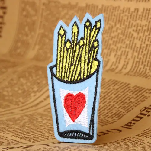 French Fries Embroidered Patches French Fries Embroidered Patches