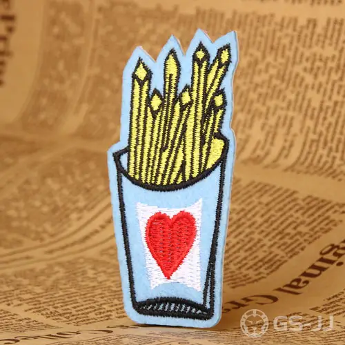French Fries Embroidered Patches French Fries Embroidered Patches