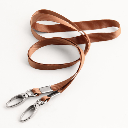 Grey Narrow Customize Lanyards