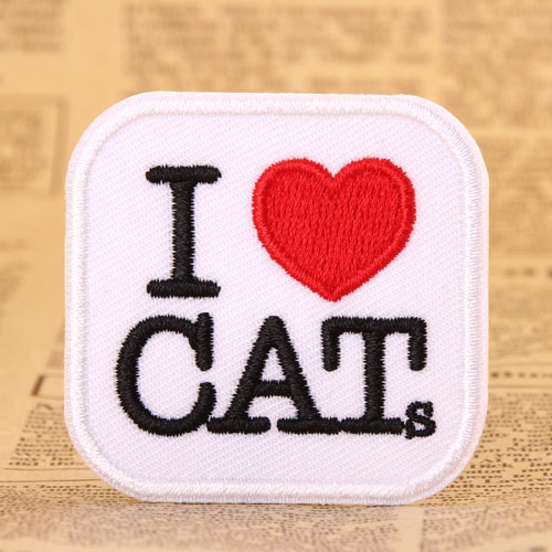Ich liebe Katzen benutzerdefinierte Patches