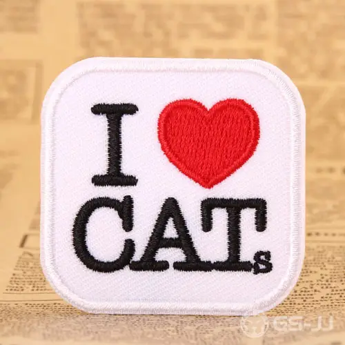 Ich liebe Katzen benutzerdefinierte Patches Ich liebe Katzen benutzerdefinierte Patches