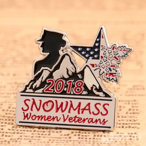 Snowmass Women Veterans Custom Pins Snowmass Women Veterans Custom Pins