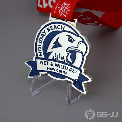 Wet and Wild Hawk Run Custom Medals Wet and Wild Hawk Run Custom Medals
