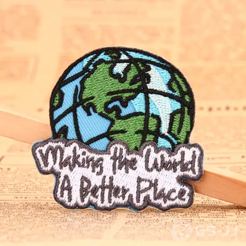 Earth Custom Made Patches Earth Custom Made Patches