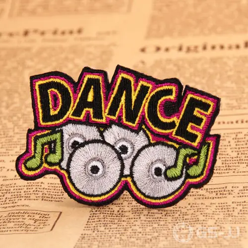Dance Embroidered Patches Dance Embroidered Patches