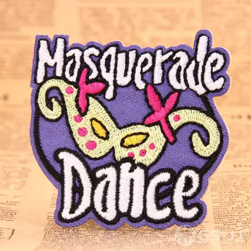 Masquerade Dance Embroidered Patches Masquerade Dance Embroidered Patches