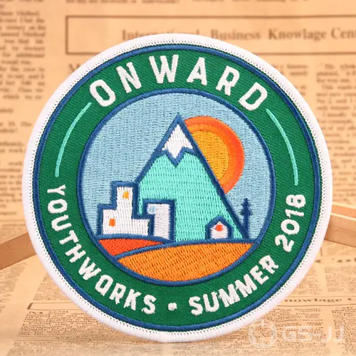 Onward Custom Embroidered Patches Onward Custom Embroidered Patches