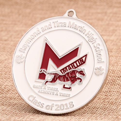 Martin High School Custom Medals	