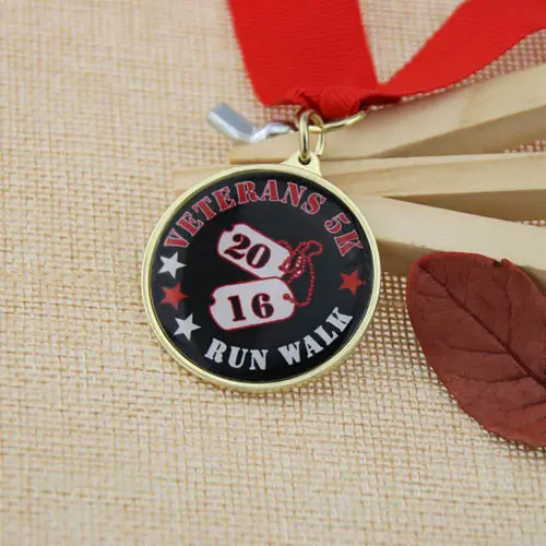 Veterans 5K Run/Walk Custom Medals Veterans 5K Run/Walk Custom Medals