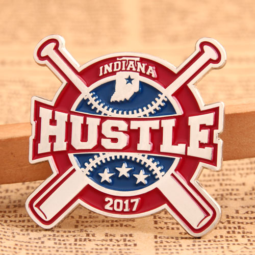 Hustle Baseball Trading Pins