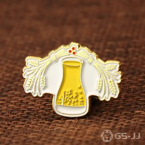 Flower Bottle Lapel Pins Flower Bottle Lapel Pins