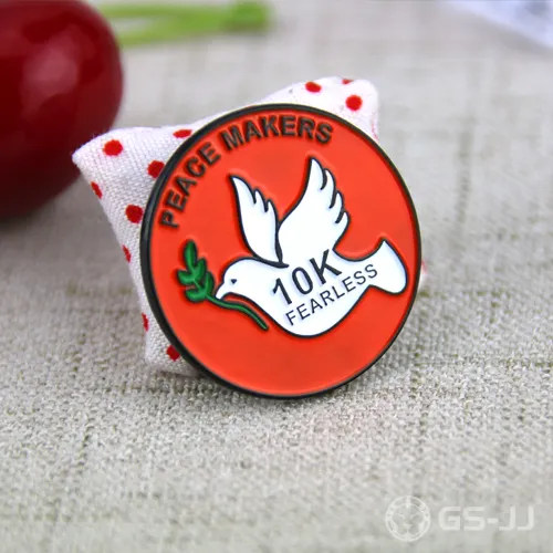 Soft Enamel Pins for Peace Dove Soft Enamel Pins for Peace Dove