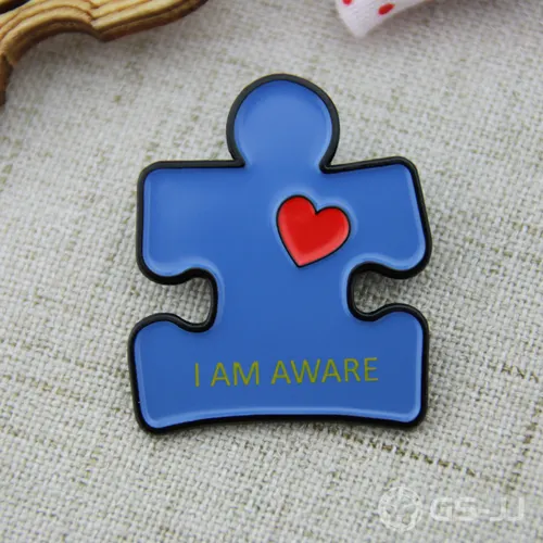 Aware Puzzle Custom Pins Aware Puzzle Custom Pins
