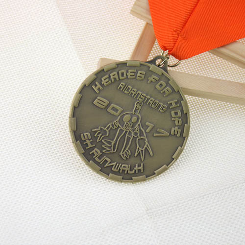Heroes for hope 5K Custom medals 