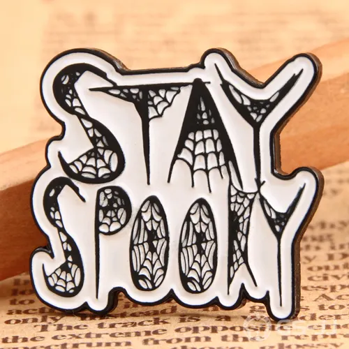Stay Spooky Personalized Lapel Pins Stay Spooky Personalized Lapel Pins
