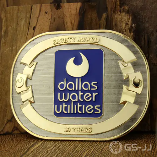Dallas Water Utilities Belt Buckles Dallas Water Utilities Belt Buckles