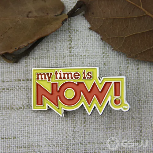 Custom Made Pins for My Time Is Now Custom Made Pins for My Time Is Now