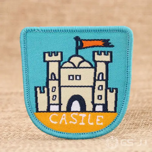 Castle Woven Patches Castle Woven Patches