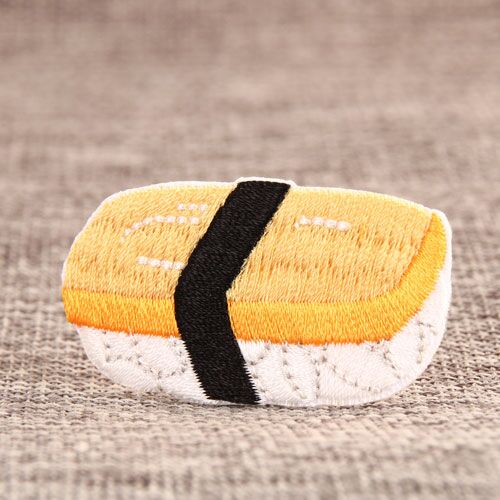Conveyor Belt Sushi Custom Embroidered Patches Conveyor Belt Sushi Custom Embroidered Patches