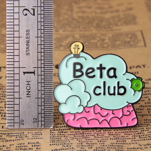 Custom Beta Club Pins