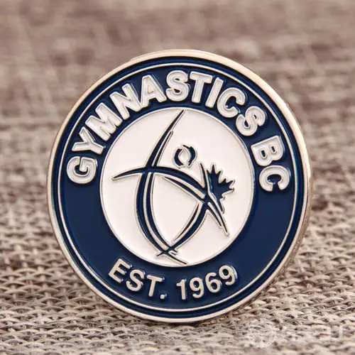 GYMNASTICS BC Custom Pins GYMNASTICS BC Custom Pins