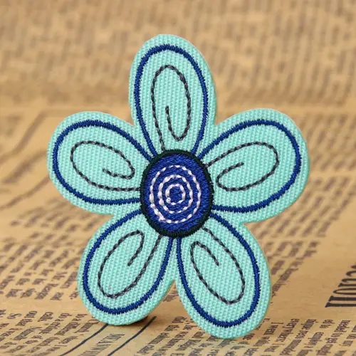 Flower Custom Made Patches No Minimum