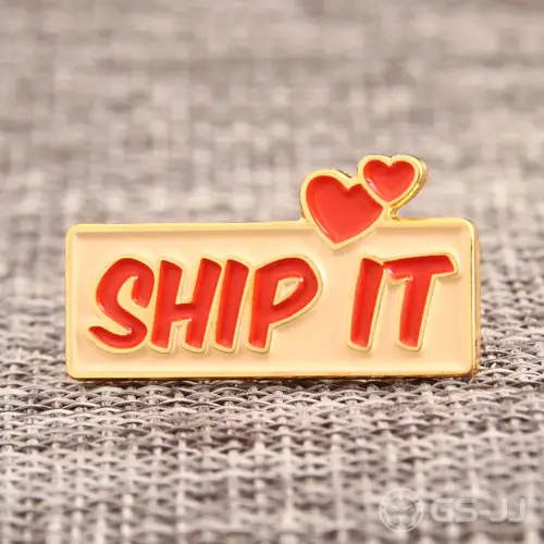 SHIP IT Custom Enamel Pins SHIP IT Custom Enamel Pins