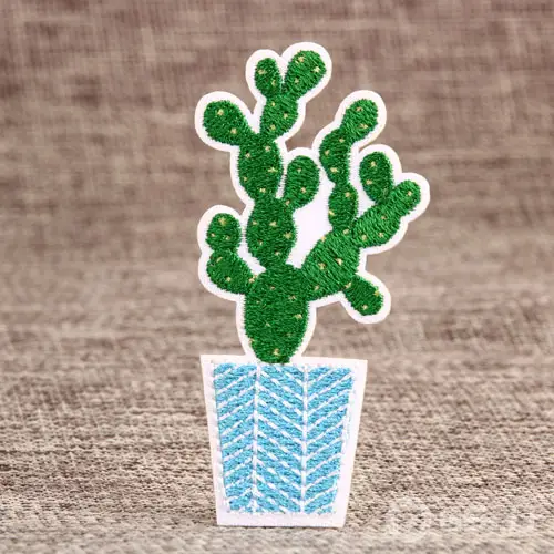 Prickly Pear Embroidered Patches Prickly Pear Embroidered Patches
