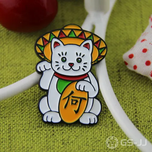 Maneki Neko Lapel Pins Maneki Neko Lapel Pins