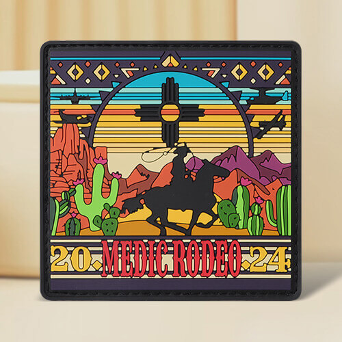 Desert Cowboy PVC Patches No Minimum