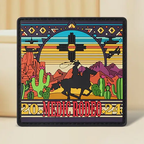 Desert Cowboy PVC Patches No Minimum