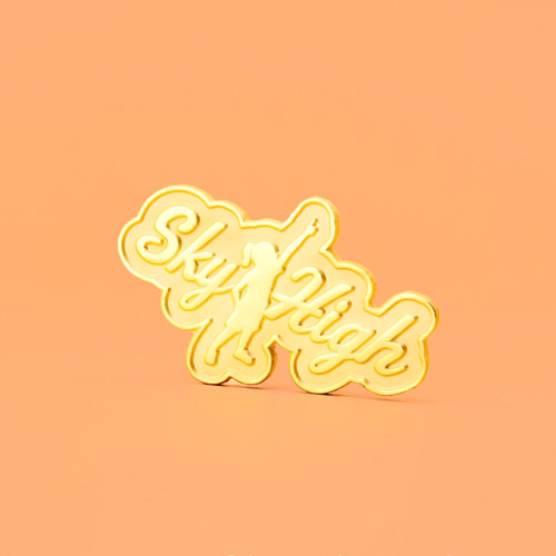 Sky High Soft Enamel Pins