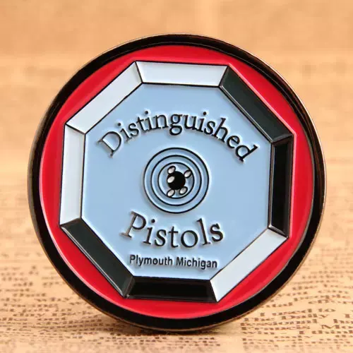 Distinguished Pistols Challenge Coins Distinguished Pistols Challenge Coins