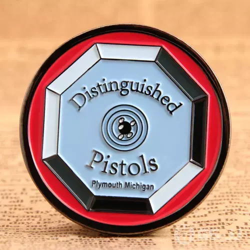 Distinguished Pistols Challenge Coins Distinguished Pistols Challenge Coins