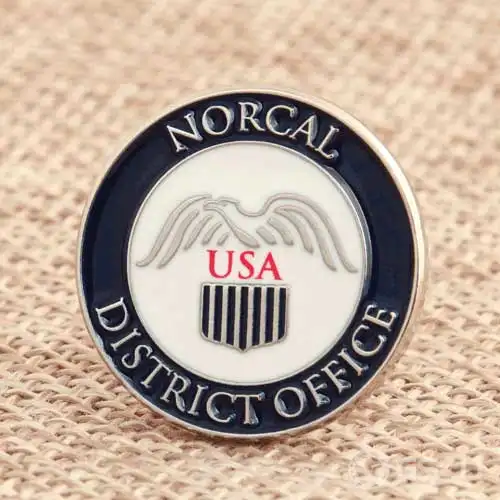 District Office Custom Enamel Pins District Office Custom Enamel Pins