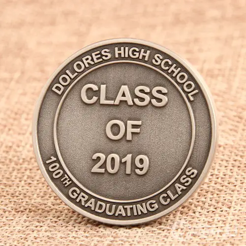 Dolores High School Challenge Coins Dolores High School Challenge Coins
