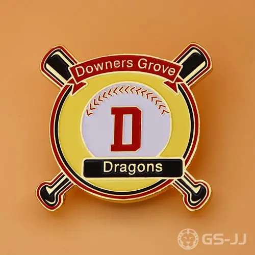 Downers Grove Dragons Baseball Pins Downers Grove Dragons Baseball Pins