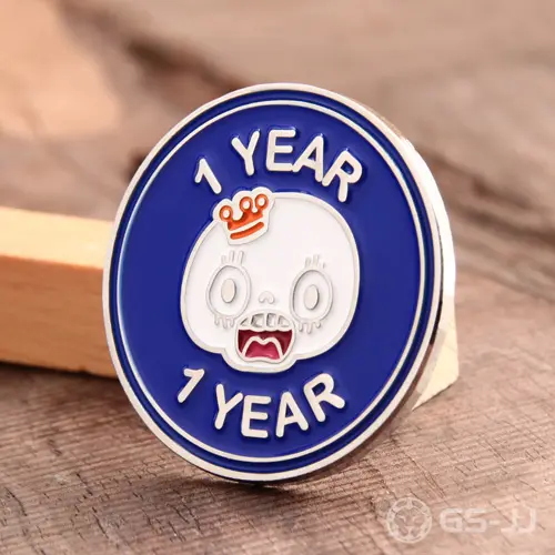 1 Year Ans Lapel Pins 1 Year Ans Lapel Pins