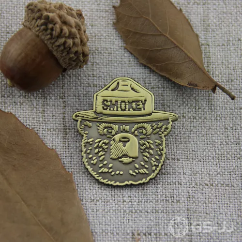 Smokey Bear Custom Lapel Pins Smokey Bear Custom Lapel Pins